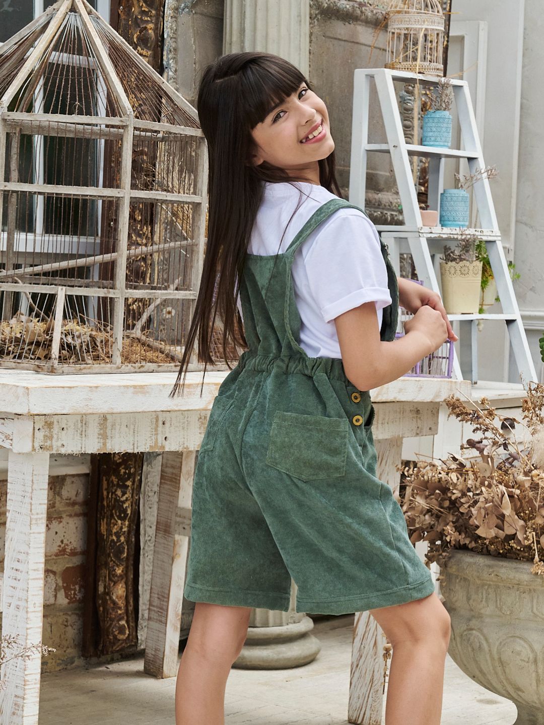 Conjunto Jardinera y blusa - Carolina