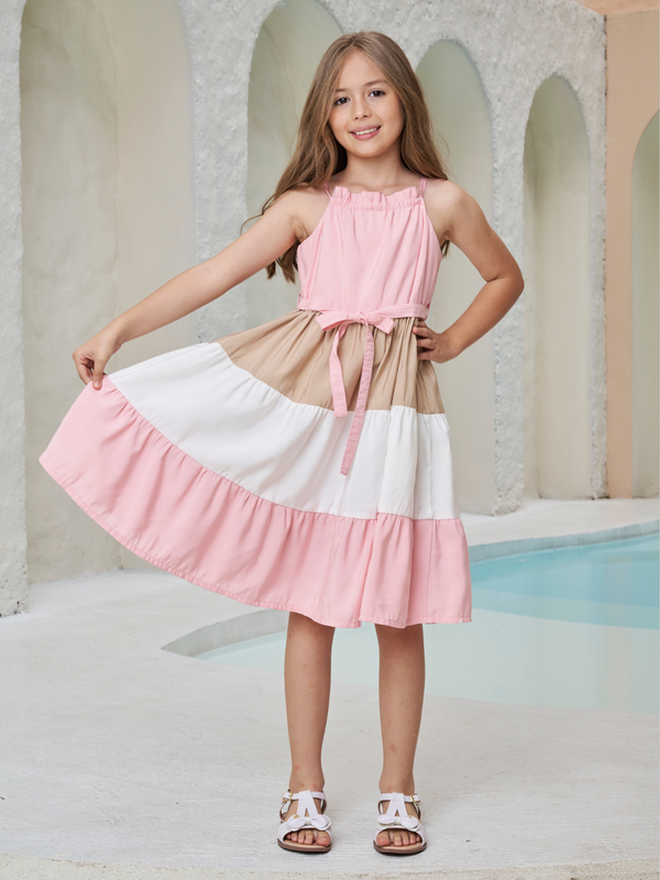 Vestido para niña - NIce Rosa